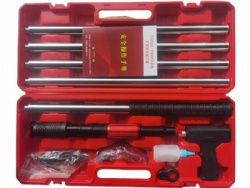 Black and red electrophoresis nail holder