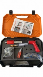 Red All-steel mini fastener
